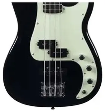 Eko PJ-300 BLACK Basso elettrico a 4 corde serie "Tribute 300", 21 Tasti, Nero