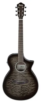 Ibanez AEWC16QATKH Transparante zwarte sunburst