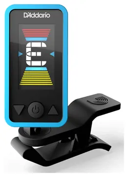 D'addario Eclipse Chromatic Headstock Tuner - Blue