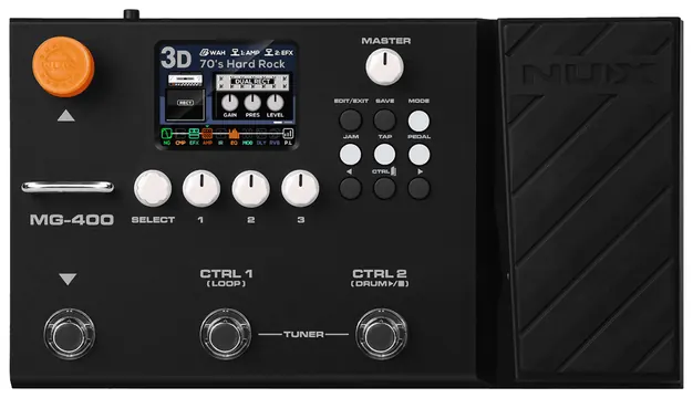 NUX MG-400 Multi-Effects guitar amp modeling