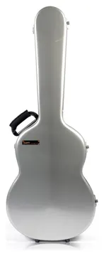 BAM italia Def8002xla custodia hightech la defense per chitarra classica - brushed aluminum