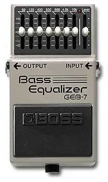 Boss GEB-7 Bass Equalizer Pedal