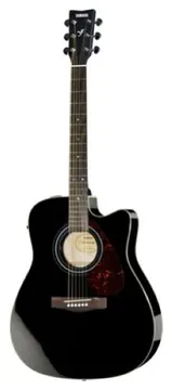 Yamaha Fx370Cbl Acustica Elettrificata Black