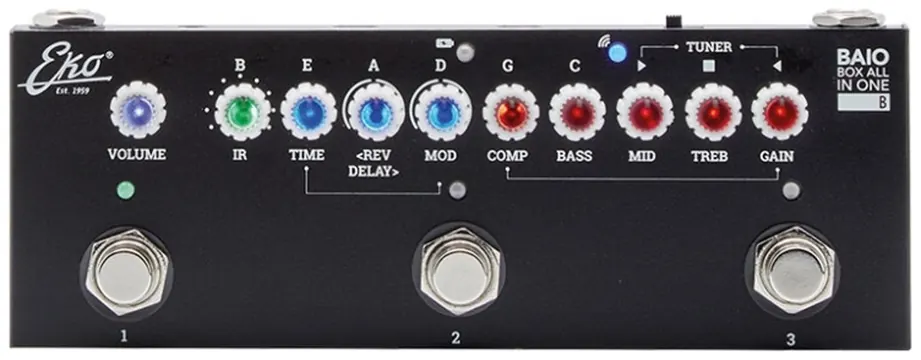 Eko Baio b bass pedale multieffetto