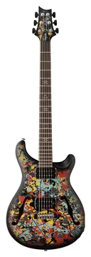 PRS SE Ed Sheeran Electric Guitar Cosmic Splash Hollowbody Baritone Limited Edition