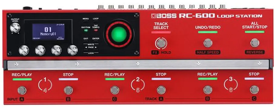 Boss RC-600 Pedale Loop Station 6 Pistes