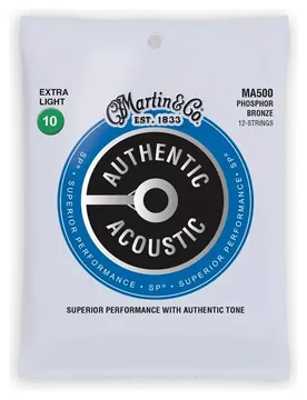 Martin MA500 SP 12CORDE Extra Light Phospor Bronze 10-47