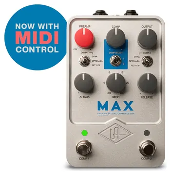 Universal Audio UAFX Max Preamp & Dual Compressor