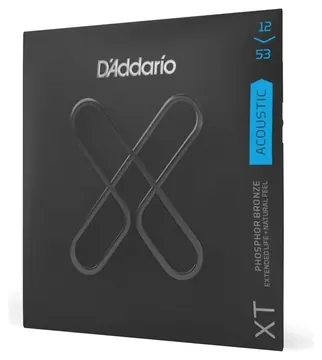D'Addario Encordoamento D'Addario XT Phosphor Bronze para Violão 12-53