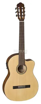 La Mancha C-LIME-TN-CER 4/4 Konzertgitarre mit Pickup