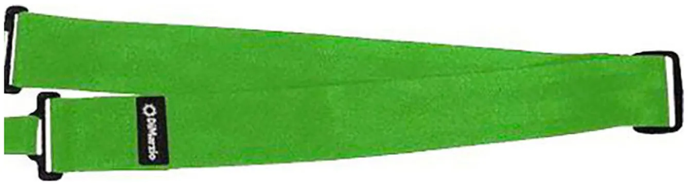 Dimarzio DD2200GN Nylon ClipLock - verde neon Tracolla