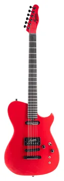 Manson Guitar Works Standard MB-1 Sustainer Electric Guitar w/MONO Bag, RW FB, Gloss Red Alert