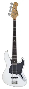 Aria STB-JB/B - White w/Black Pickguard