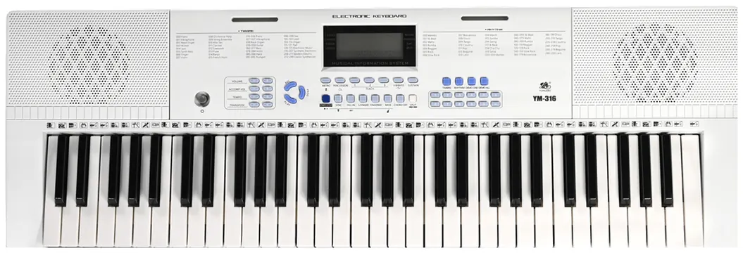 Keyboard KB-316 White keyboard