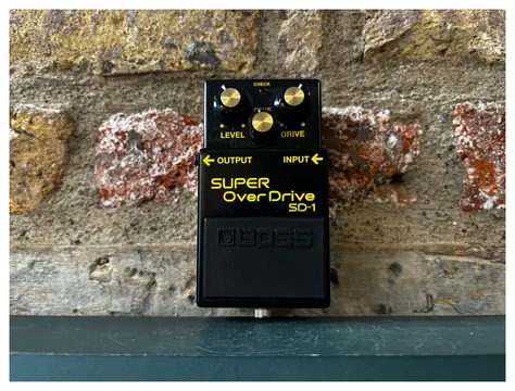 Boss SD-1 40th Anniversary Limited Edition Super Overdrive