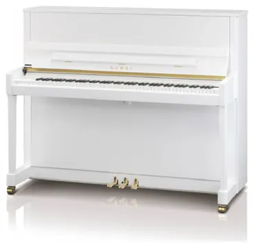 Kawai K-300 WHP Piano Wit Hoogglans