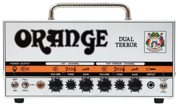 Orange Dual Terror 30 Watt Röhren Topteil