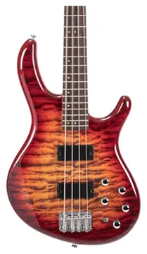 Cort Action Bass Deluxe Plus Cherry Red Sunburst