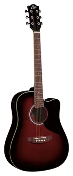 EKO Ranger CW EQ Red Sunburst VAN-3L