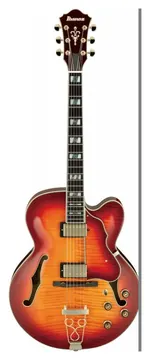 Ibanez Af155-Aws Semiacustica Ambra