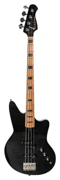 Ashdown Roasted Saint Artisan Obsidian Flame 4-saitiger E-Bass