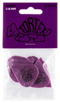 Dunlop Tortex Sharp 1.14 Player's Pack 12 Stück