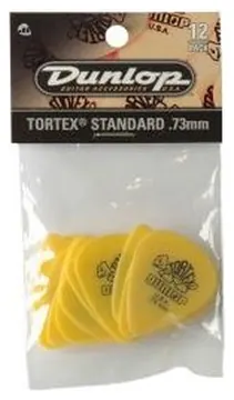 Dunlop Pack 12 Puas Tortex Standard 0,73mm