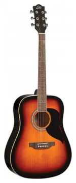 EKO RANGER6-BWN Guitare Folk Acoustique Brown Sunburst
