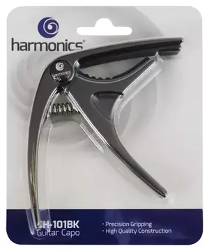 Harmonics Capotraste Harmonics Braçadeira Ch-101Bk Violao ou Guitarra
