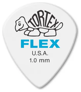 Dunlop Tortex Jazz IIIXL Flow Pick 1.00mm Players Pack (12)