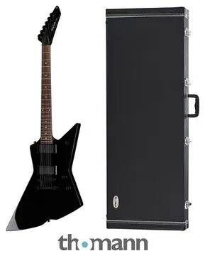 Harley Benton EX-84 Modern EMG BK Bundle