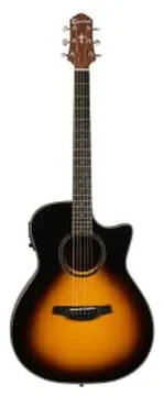 Crafter HG-100CE Vintage Sunburst Chitarra Acustica