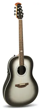 Ovation E-Akustikgitarre Pro Series Ultra Mid-Depth Non-Cutaway Silver Shadow