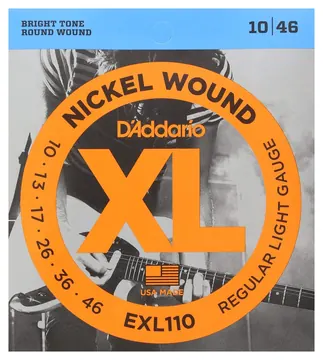 D'Addario EXL110 XL Electric Guitar String 10-46 REGULAR LIGHT