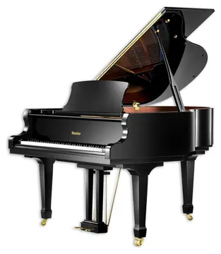 Piano de Cauda Ritmüller RS150 Superior Line Grand 3 Pedais Preto Polido