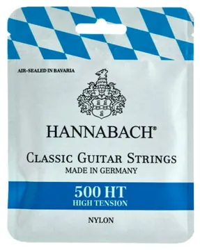 Hannabach Jogo cordas guitarra clássica Hannabach 500HT