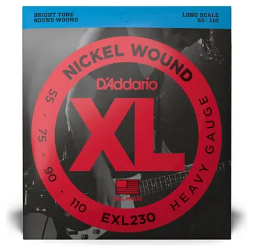 D'Addario XL EXL230 Nickel Bass Strings