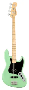 Fender American Performer Jazz Bass Maple Fingerboard Satin Surf Green