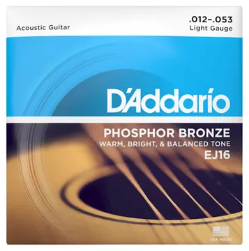 D Addario Westerngitarren-Saitensatz EJ16