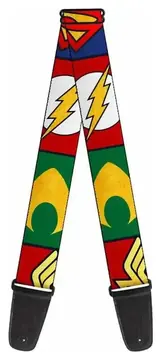 Buckle Down Justice League Guitar Strap