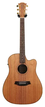 Cole Clark FL2EC All Blackwood Rosewood Fingerboard #2605-39736