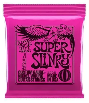 Ernie Ball Encordoamento para Guitarra Ernie Ball Regular Slinky 0.9