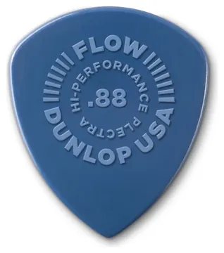 Jim Dunlop 541P088 Flow Nylon Grip Pack 0,88mm Plektren (12 Stück)