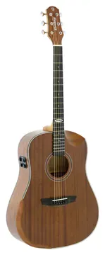 Strinberg SD301HCR MGS Galaxy Series Folk de Aço Mahogany Fosco C/ Efeitos e Bag