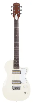 Harmony Standard Series Juno Electric Guitar w/Case, RW FB, Pearl White