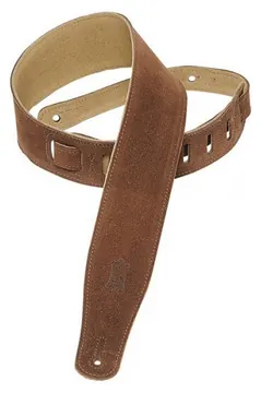Levys MS26 Sangle Daim Surpiquée Brown