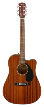 Fender Cd-60Sce Dreadnought Wn All-Mahogany
