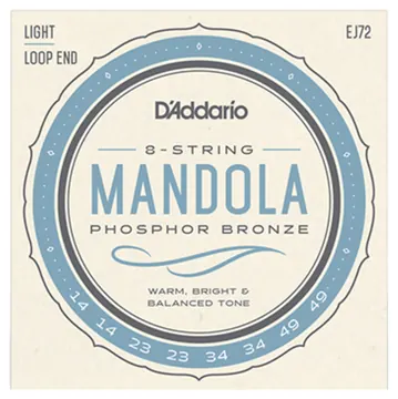 D'Addario EJ72 14-49 Mandola Strings Phosphor Bronze