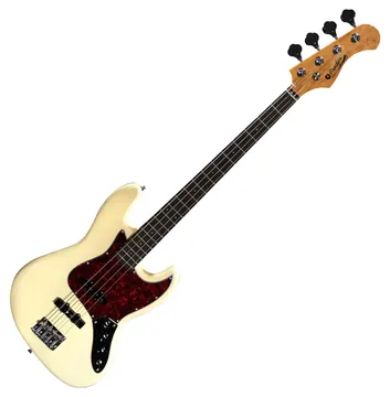 Prodipe PG-JB80-VW J-Bass Vint. White