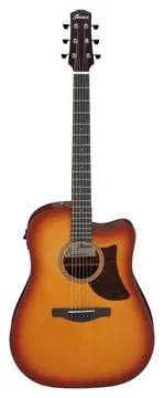 Ibanez AAD50CE Light Brown Sunburst Low Gloss